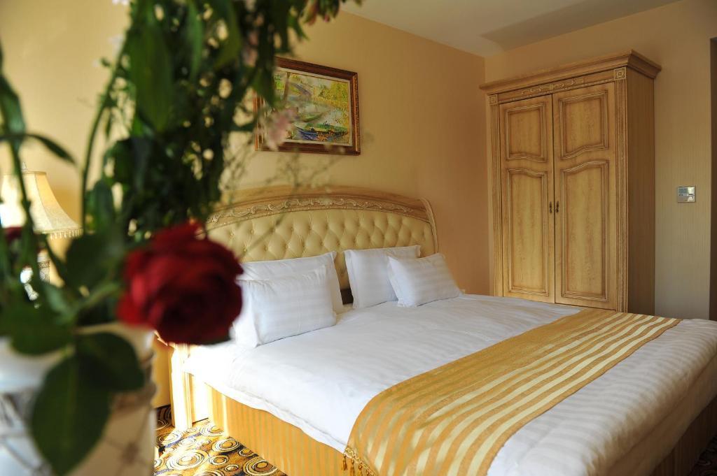 Park Hotel Stara Zagora Pokoj fotografie A bedroom in a hotel